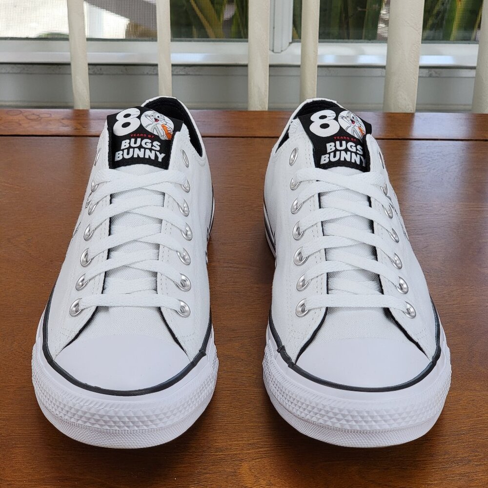 Converse x Bugs Bunny 80 Years CTAS Ox 169226F Grey/White/Black Multi Sizes Mens - Picture 3 of 14